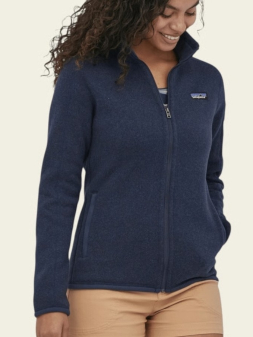 Patagonia Women's Navy Full-Zip Better Fleece Jacket XLG